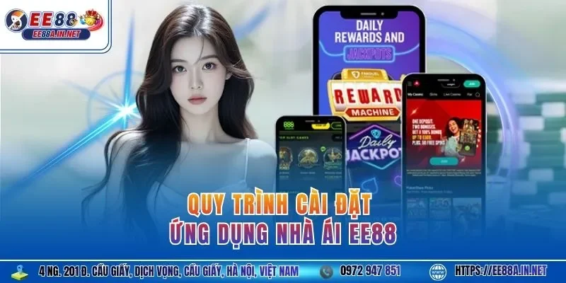 Quy trình cài đặt ứng dụng nhà ái EE88